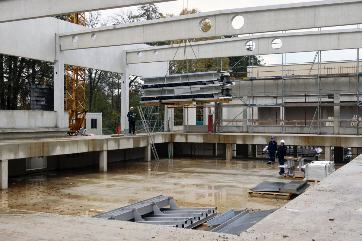 Nächster Meilenstein für das Hövelhofer Hallenbad Gemeinde Hövelhof