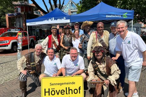 Hövelhof als Festpartner beim Emder Delft- und Hafenfest