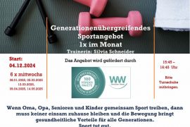 DRK Begegnungszentrum  -   Gemeinsam in Bewegung