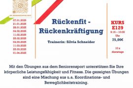 DRK - Rückenfit- Rückenkräftigung