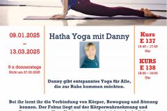 DRK Begegnungszentrum  -  Hatha Yoga Kurs E 137 und E 138